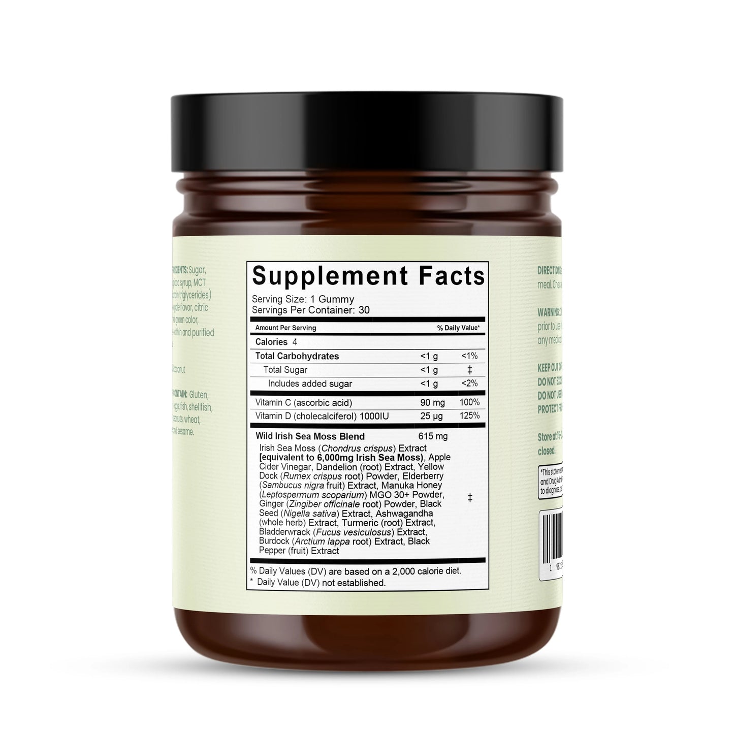 Natural Sea Moss Gummies (16-In-1)